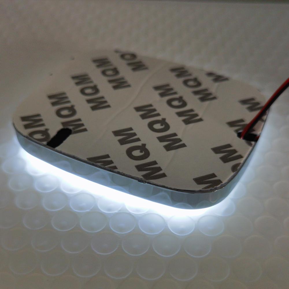 9.8X8cm Accord Bak För Honda Märke Ljus Röd LED Honda Bagagelampa 5D Bakljus För Honda Accord 2008-2009 Bilstyling