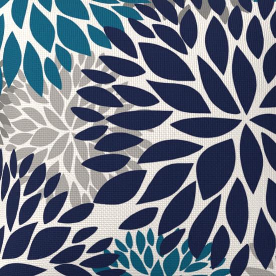 45x45CM Modern Square Pillow Shams Flower Pattern Pillowcase Hidden Zipper Closure Sofa Cushion Cover Home Bedroom Bedding Decoration
