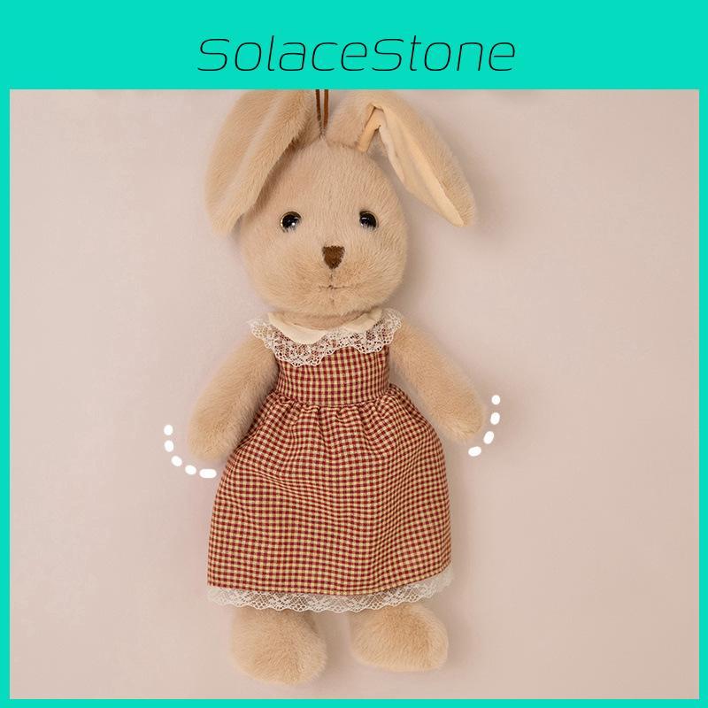 Rabbit Easter Doll Plush Toy Long Ears Wearing Skirt Little Rabbit Gift Doll