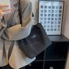 New simple suede shoulder bag women's tote cloth