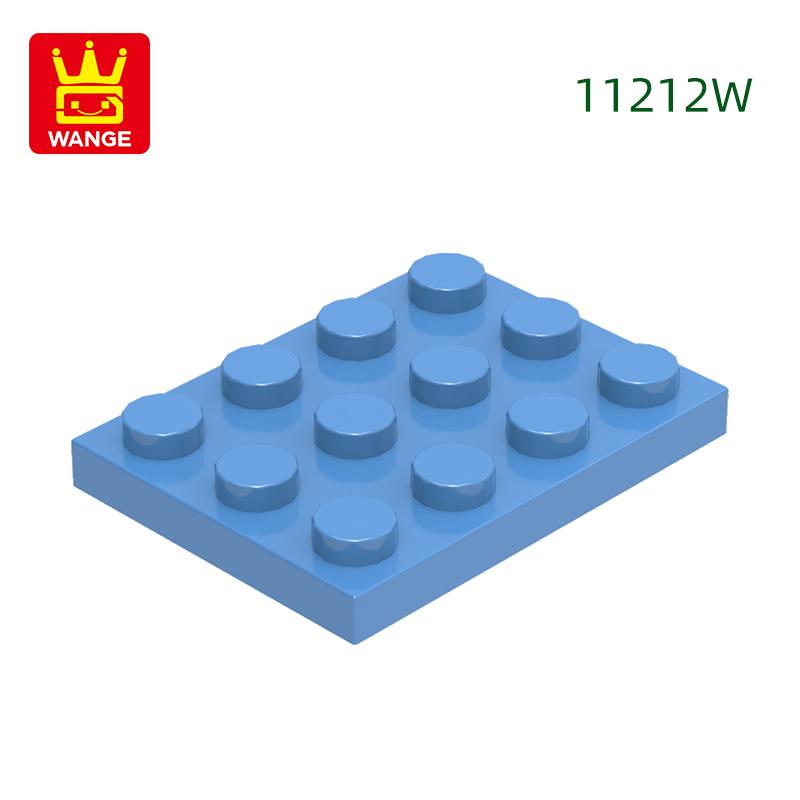 Non-Toxic 61Pcs/Lot 11212W Plate 3 X 4 Building Block Moc Color Accessories Compatible With Brick Diy Children'S Toy Assembly Parts