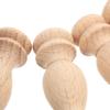10 Pezzi Colonne Romane in Legno Massiccio Piccoli Balustri per Progettazione Paesaggistica Cortile Terrazza Ringhiere Scale Pali Decorativi in Legno