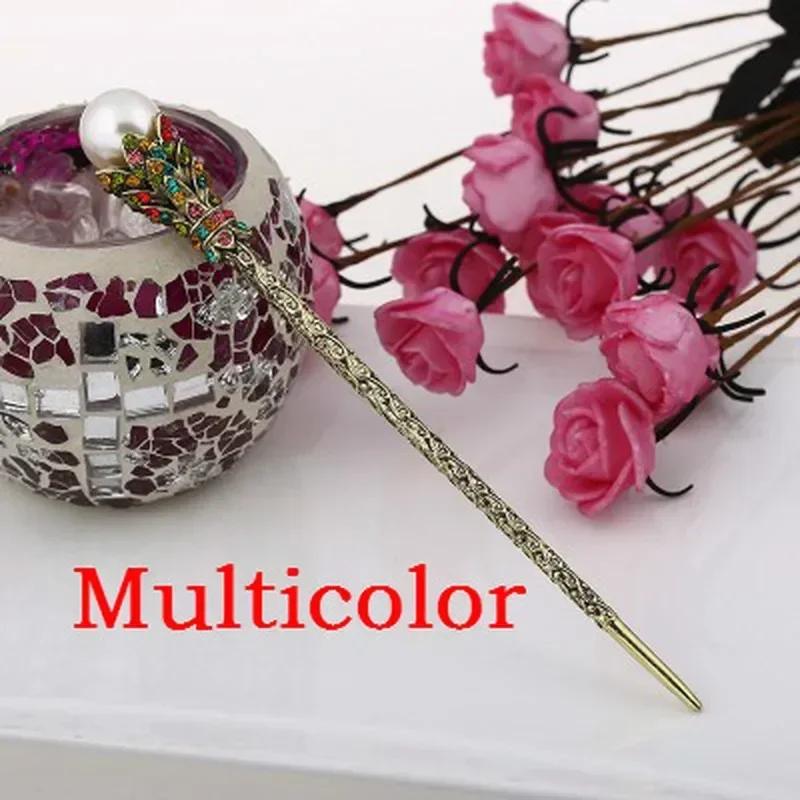Hairpin Children's Ancient Style Hair Accessories Simple Versatile Retro Pan Hair Pin Ancient Hanfu Headwear Pin Pan for Women