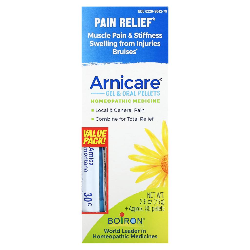 Boiron, Arnica Gel and Oral Pellets Value Pack, 2 Count