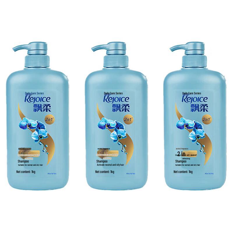 Rejoice Daily Care Anti-Dandruff Refreshing Shampoo 3x1000ml Family Pack