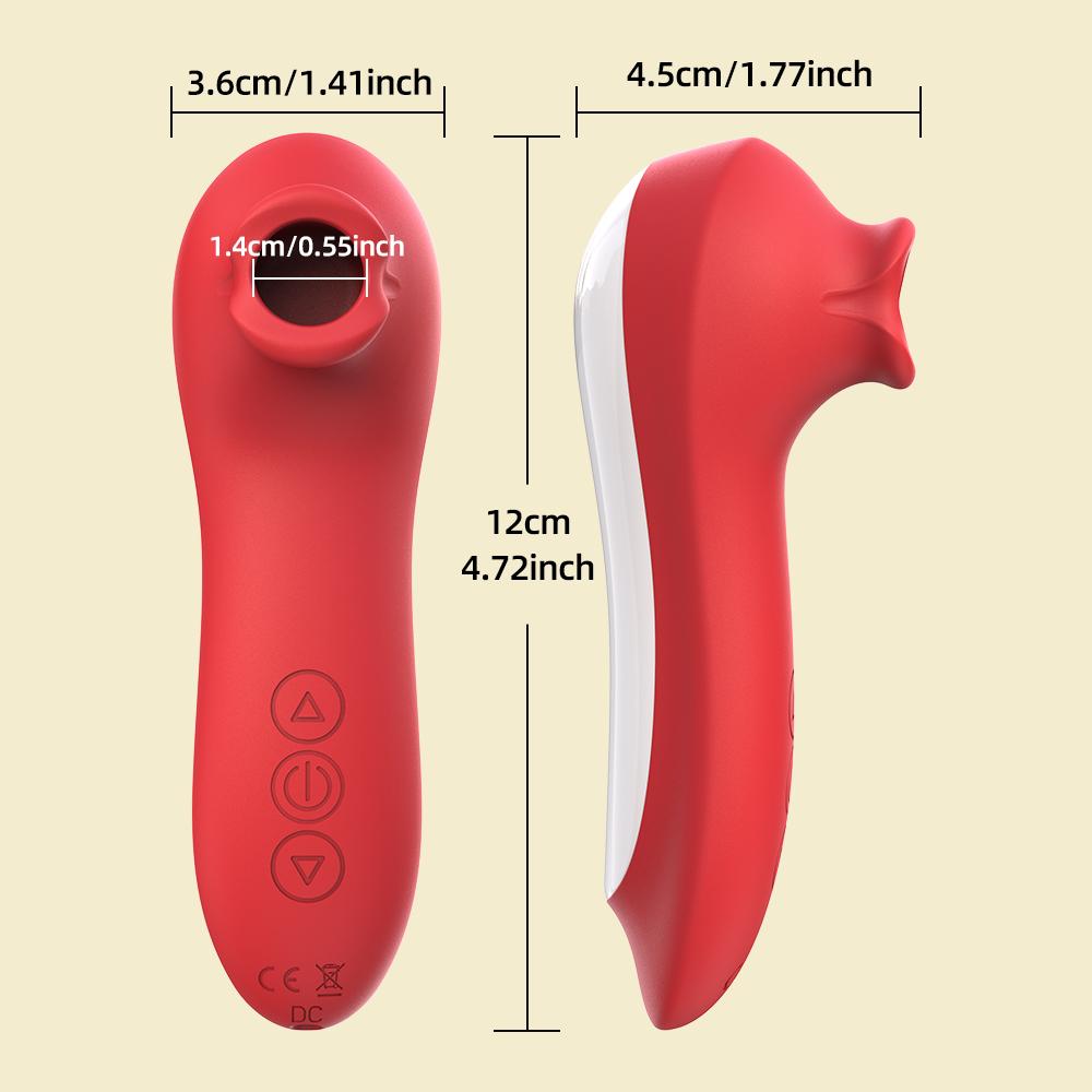 Frauen Saugvibrator Weibliche Klitoris Brustwarze Oraler Masturbator Vagina G-Punkt Vakuum-Massagegerät Weiblich für Erwachsenenprodukt Sexspielzeug