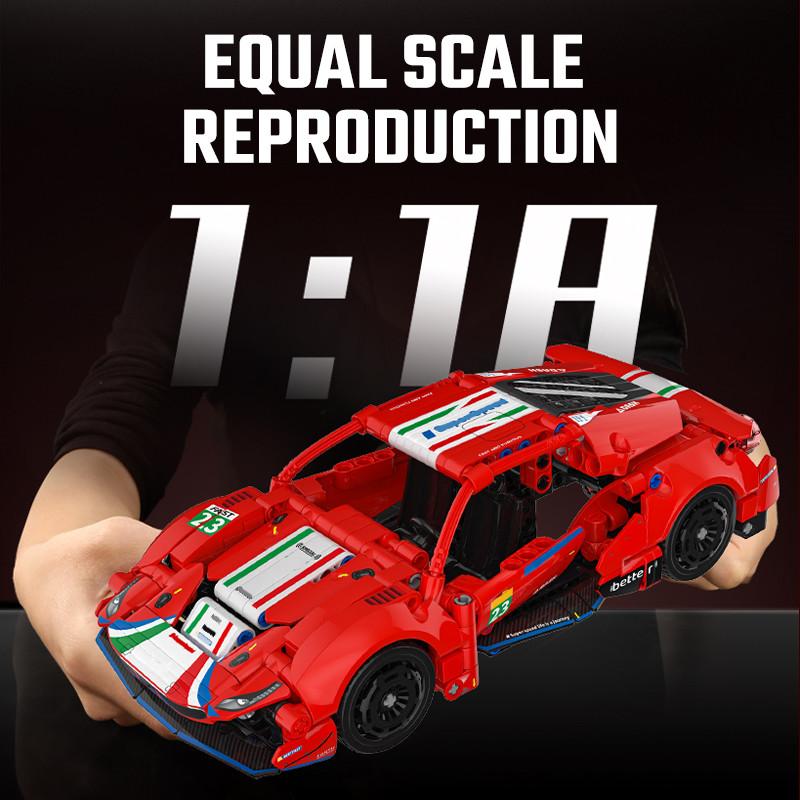 Non-Toxic Sembo Racing Vehicle Assemblage Building Blocks Moc City Sports Car Model Bricks Car Construction Set For Children Halloween Gifts