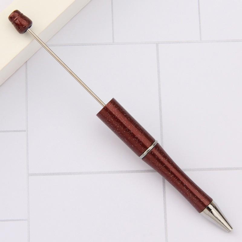 Creative UV Multi-Color Gradient Plastic Bead Pen - 130 Colors Available