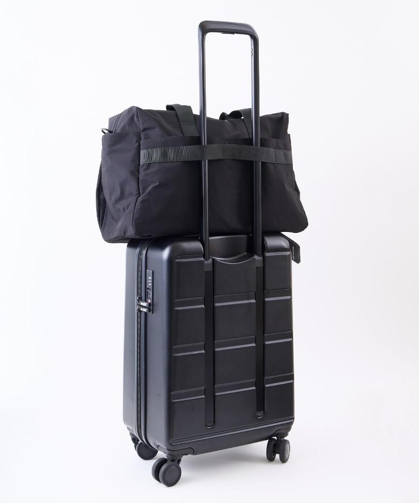 Anello NEW STANDARD Boston Bag, A3 Size, Double-Sided Water-Repellent, Lightweight, 2-Way, 11 Pockets, 30L Carry-On