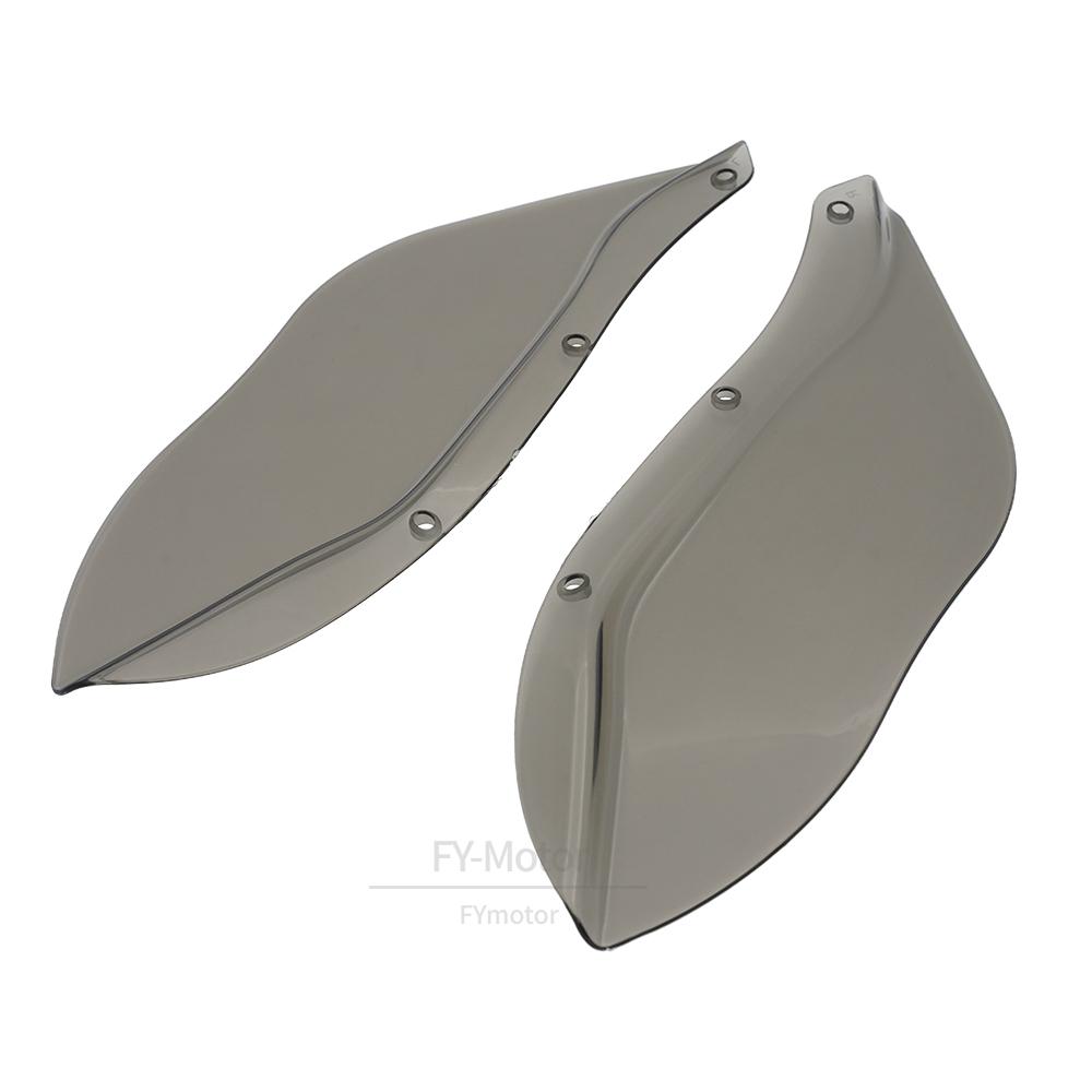 Motorcycle Batwing Air Deflector Fairing Side Windshield For Harley Touring Street Glide Road King Electra FLHX 1996-2013