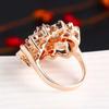 Sace Gems Klassisk Zirkonring Dame Smykker Bryllup Løfte Fest Gave