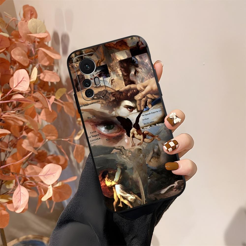 

Fallen Angel Alexandre Cabanel Phone Case Fundas For Xiaomi 15 14 12 Lite Pro 13 11t POCO X5 M6 M5 X6 X3 F5 F6 Pro Cover POCO X6 Pro