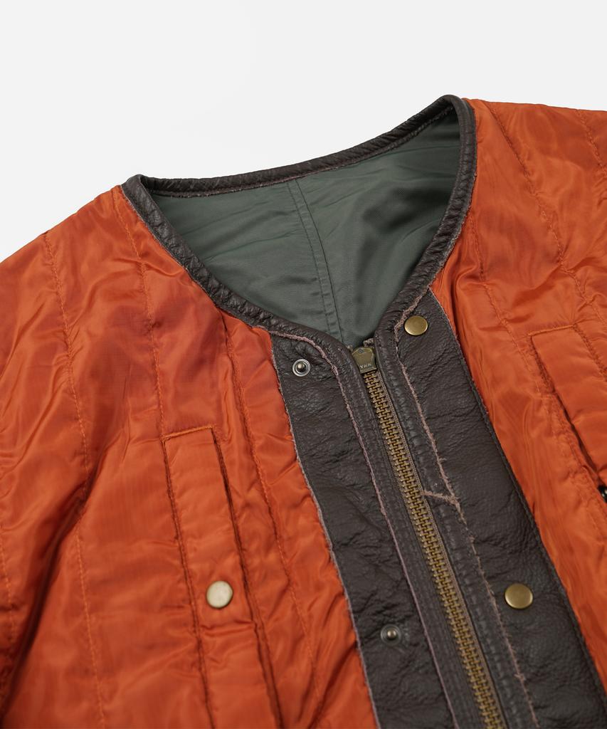 Frizmworks Reversible Ma-1 Liner Jacket _ Olive