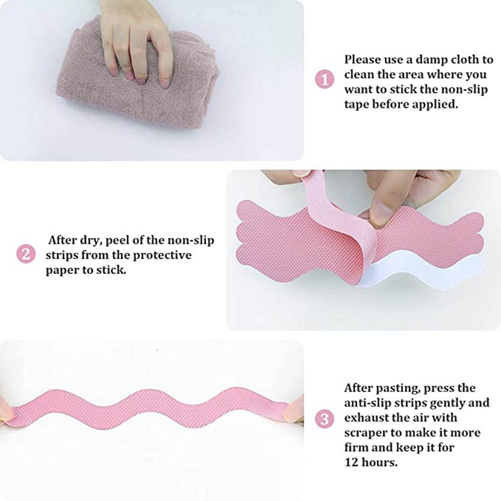 Adhesive Pad Carpet Bathtub Stair Anti Slip Tape Non Slip Sticker Bathroom Product Floor Strip