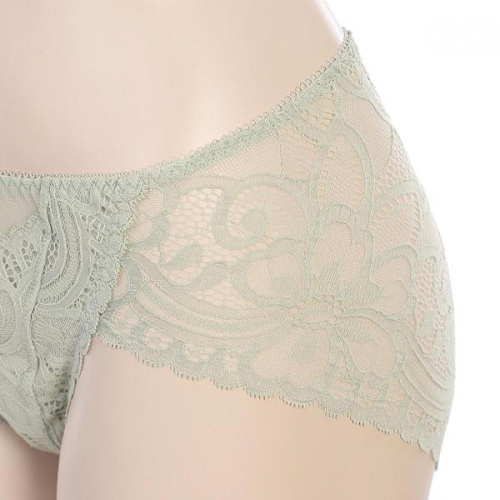 Barbara Lace Triangle Panty 2color Bp4459