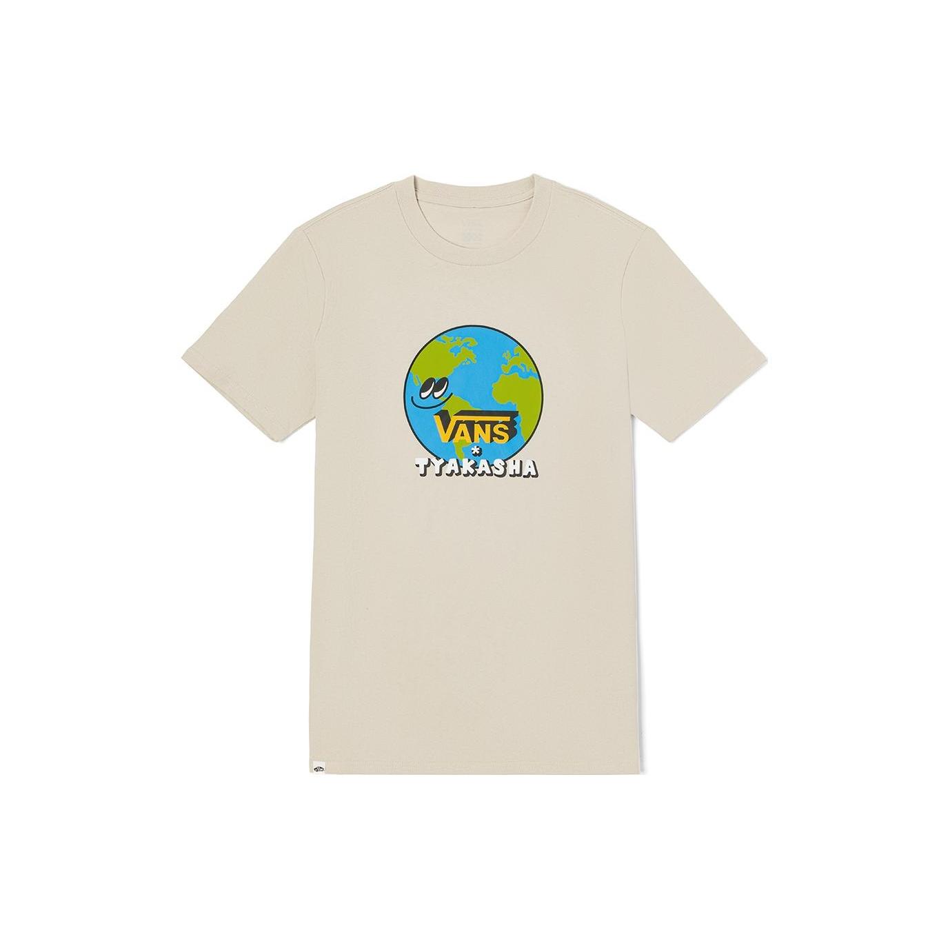 (WMNS) Vans x TYAKASNA Earth T-shirt Beige Women s VN0A7TQ32N1 S