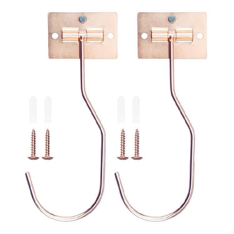 Durable Iron Wall Hook Kitchen Storage Organizers Fruits Utensils Hanging Solution Rusts Resistant Space Saving Hanger