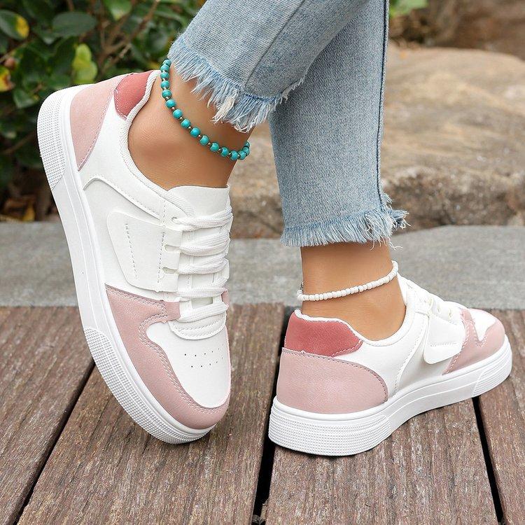 Women's Fashionable Versatile Non-slip Cushioning Outdoor Travel Lightweight Not Tired Feet Arch Support Casual Sports Shoes
