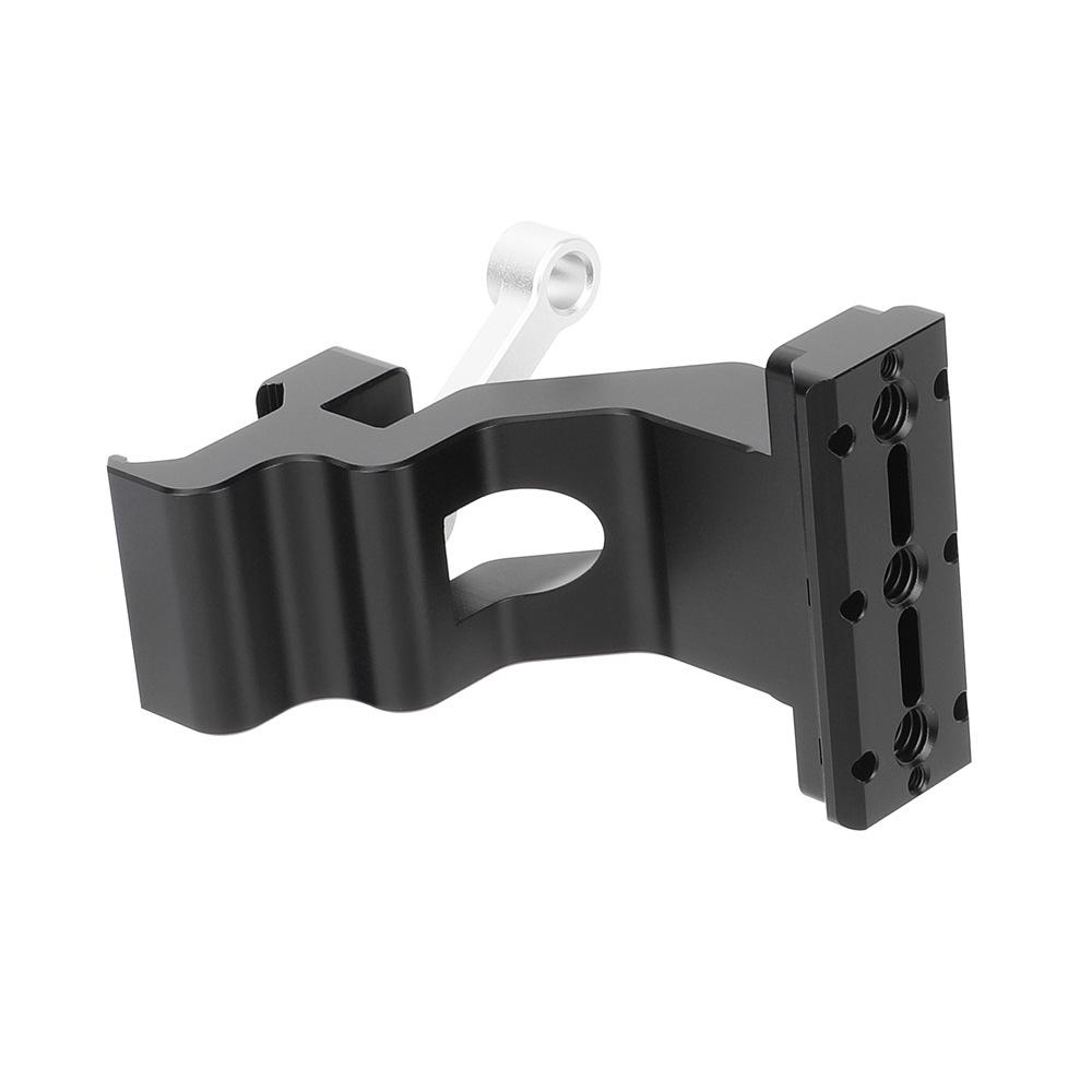 

HDRIG Camera Cage with Quick Release NATO Dovetail Clamp, Rotating Handle, and Extension Adapter (Model 3983) чорний