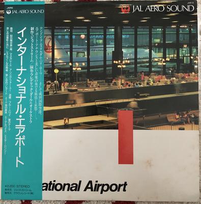 LP Record FREDERIC DARD  International Airport JAR6 JAL AERO SOUND 1985 Japan Obi Pop Used