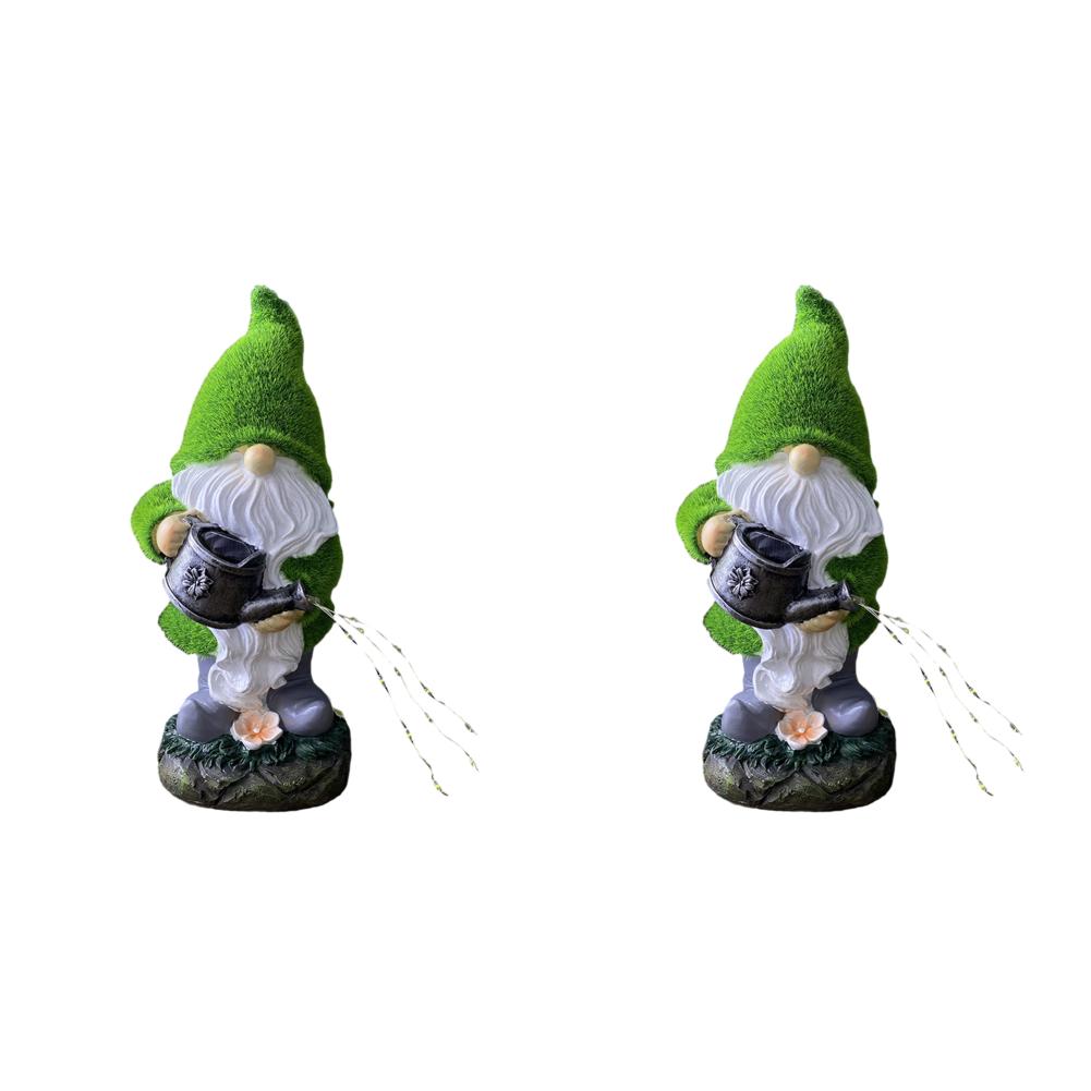 

Solar Cute Gnome Lighting Statue Waterproof Light for Garden Yard Decor (Dwarf)