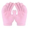 Four-color Feather Yarn Knitted Plant Gel Gloves Men's and Women's Gel Gloves