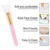 Facial Mask Brush Soft Silicone Mud Mask Mixing DIY Makeup Brushes for Skin Care Red