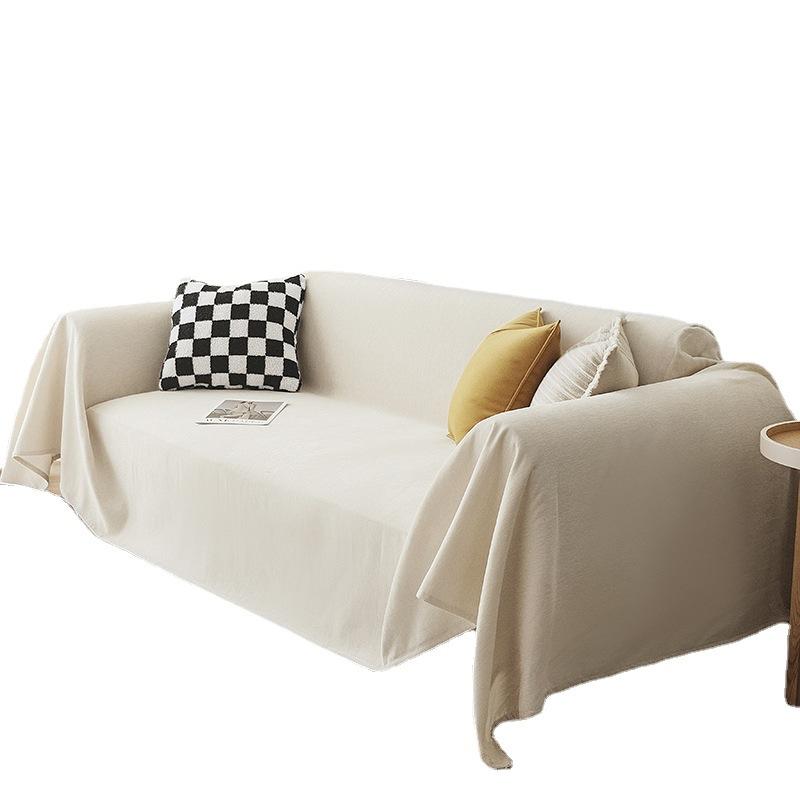 Chenille Sofa Towel Cover Cloth Simple Anti-Scratching Sofa Cushion Cover Towel Four Seasons Universal All-Inclusive Sofa Cover