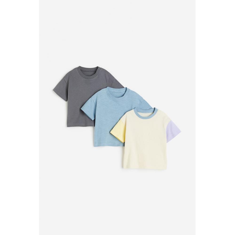 

Комплект из 3 рубашек HMT Natural White Color Block