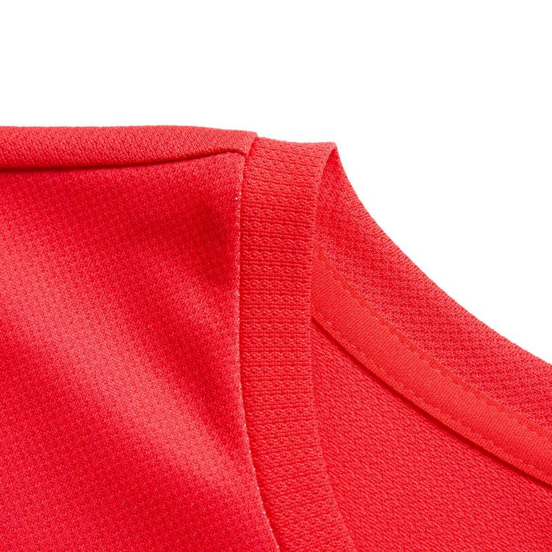 Li-Ning Soft Comfortable Breathable Sports Pullover Short Sleeve T-Shirt Unisex Tops Cherry-Blossom-Red AATT077-2