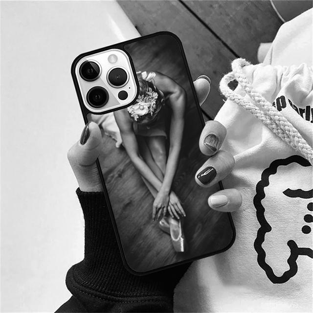 Ballet Ballerina Dancer Phone Case Cover For iPhone 17 Air 15 16 14 13 12 Pro Max 11 Pro Max Plus Coque Shell