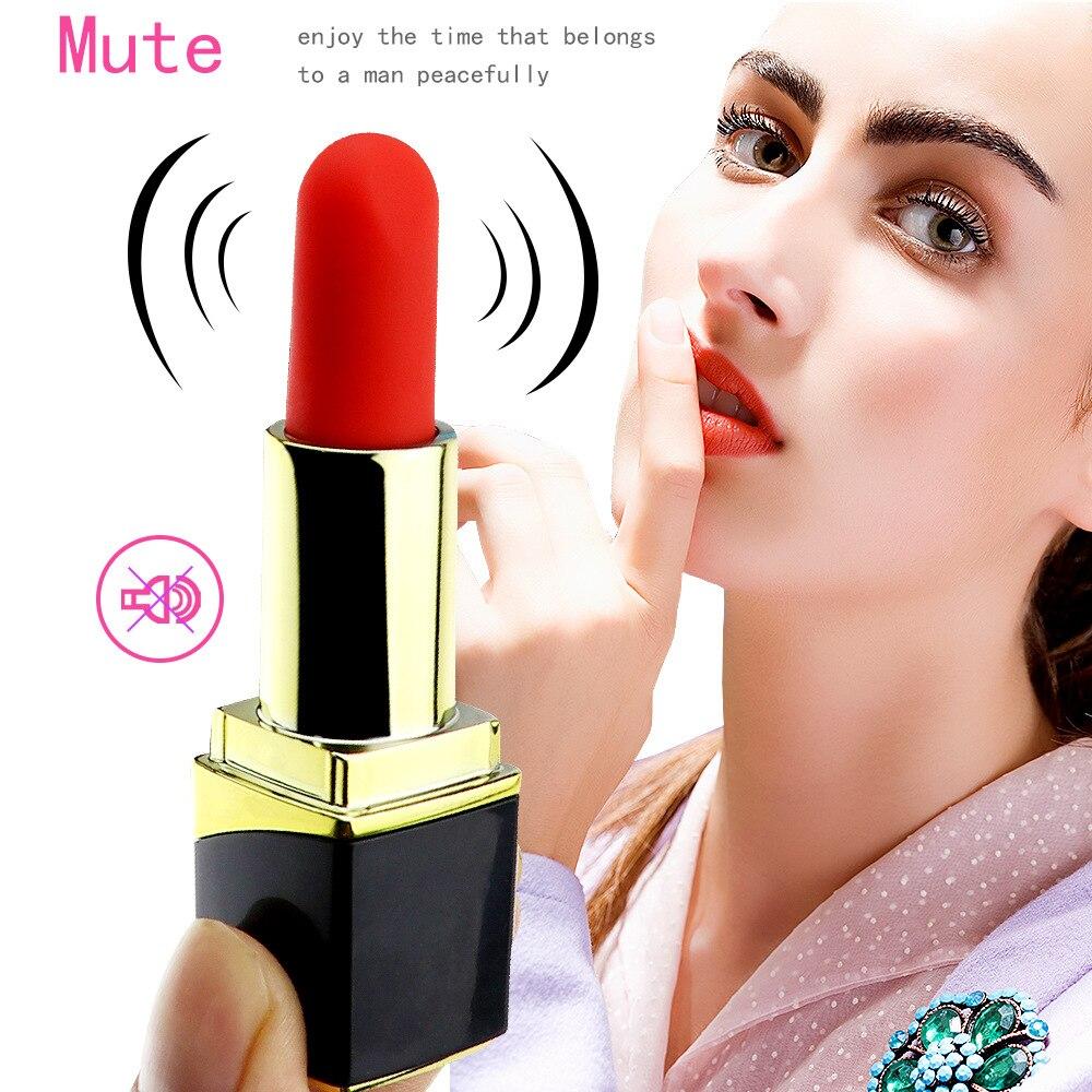 Adult Toy Sex Product Female Pumping Tool Charging Lipstick Oscillator Female Massage Vibration Masturbation AV Stick Orgasm