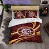 Biancheria da Letto a Tema Servette FC Set 3 Pezzi Copripiumino Biancheria da Letto Decorativa Per Camera da Letto di Adolescenti Decorazione per la Casa