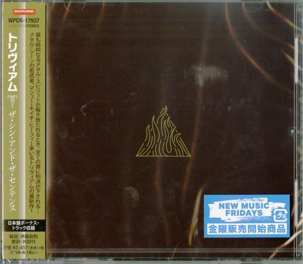 CD TRIVIUM The Sin And The Sentence WPCR17937 Roadrunner Reco 2017 Япония Obi Rock