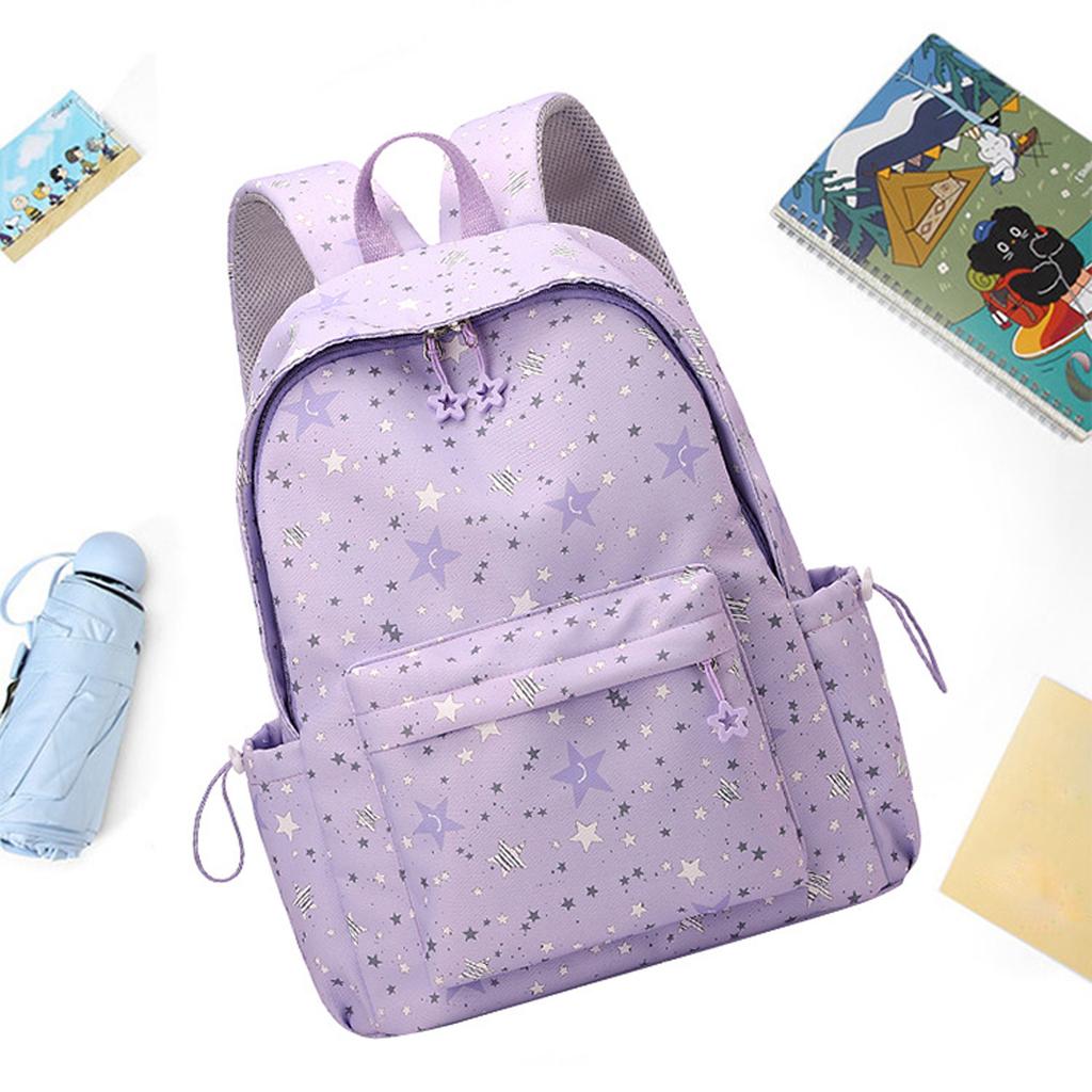 Ultra Lightweight Backpack with Star Print for and High School Students