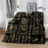 3D Egyptian Pharaoh Oracle Black Cat Printed Blanket Warm Flannel blankets Home bed linings blankets for beds Birthday Gift