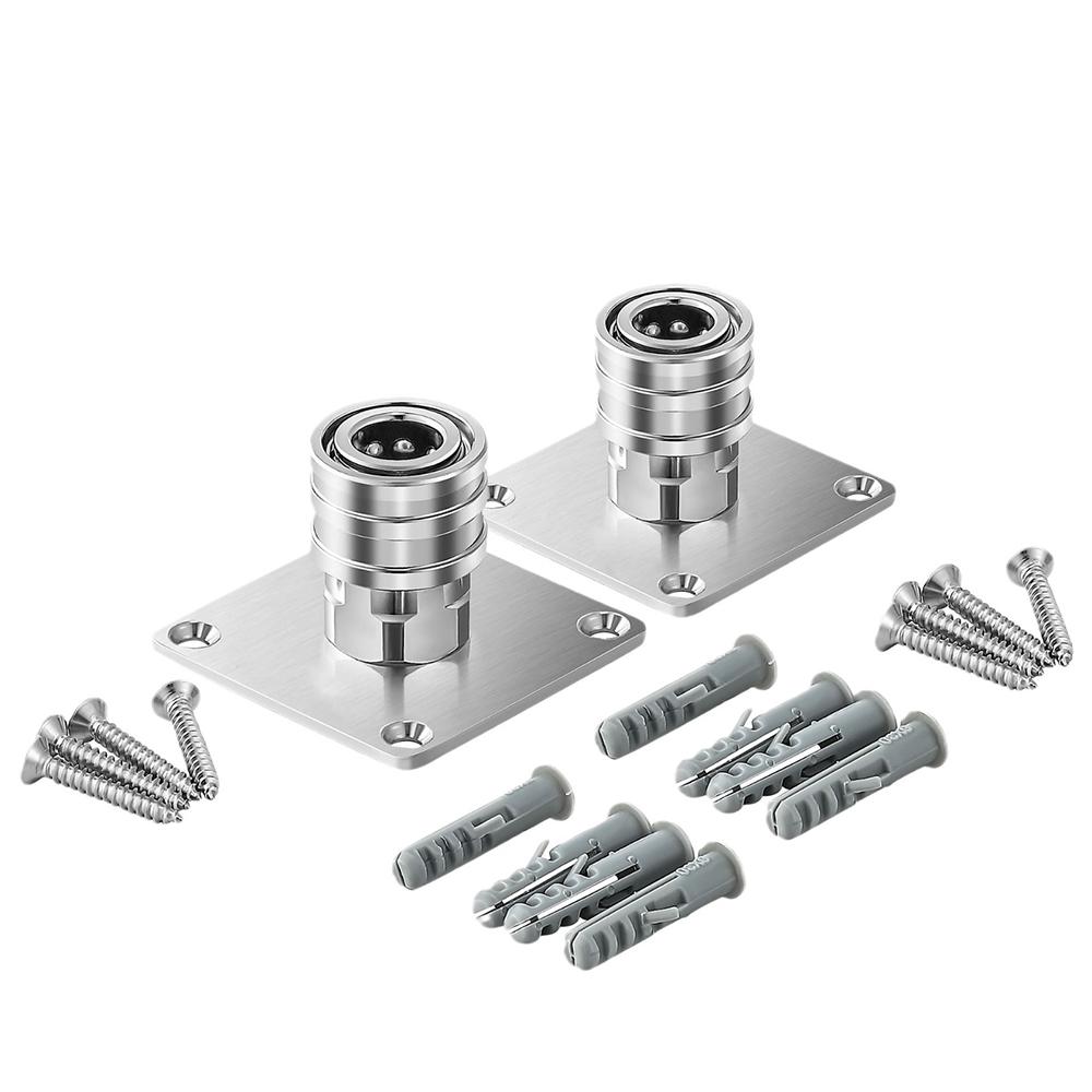 Snow Foam Gun Spray Gun1/4 Inch Quick Connect Tool Bracket Pressure Washer Gun Rack Wall Mount Stainless Steel Storage House