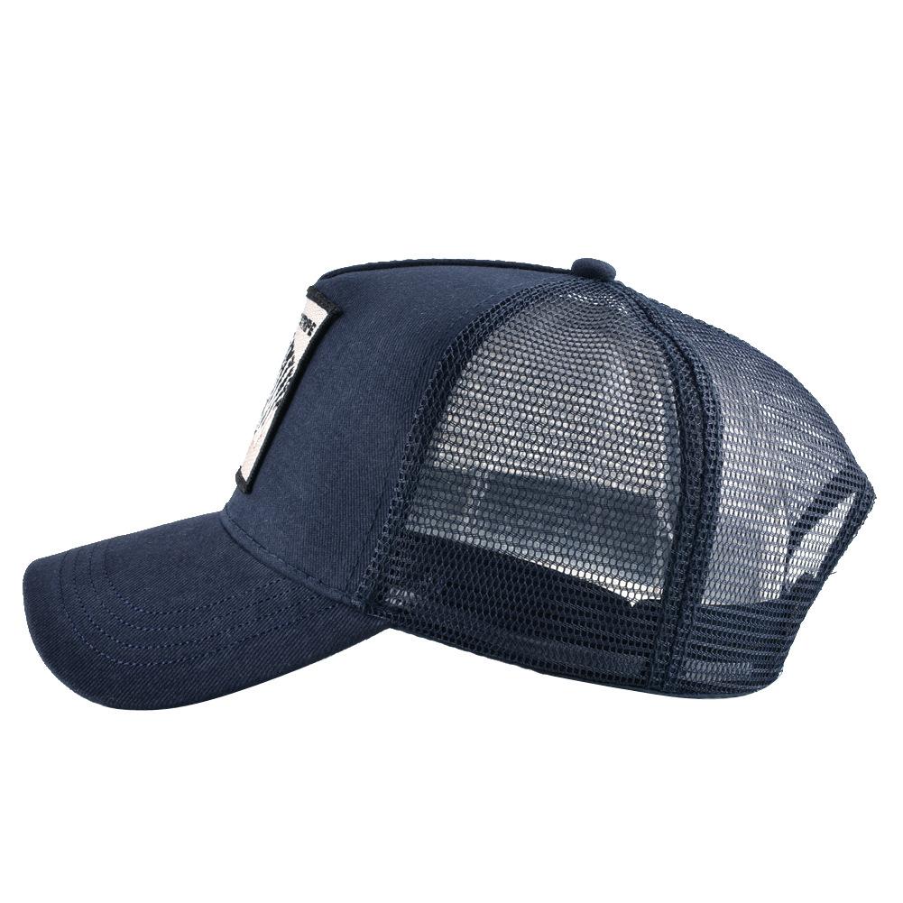 Animal Embroidery Baseball Cap Male Truck Driver Hat Female Cap Outdoor Net Hat