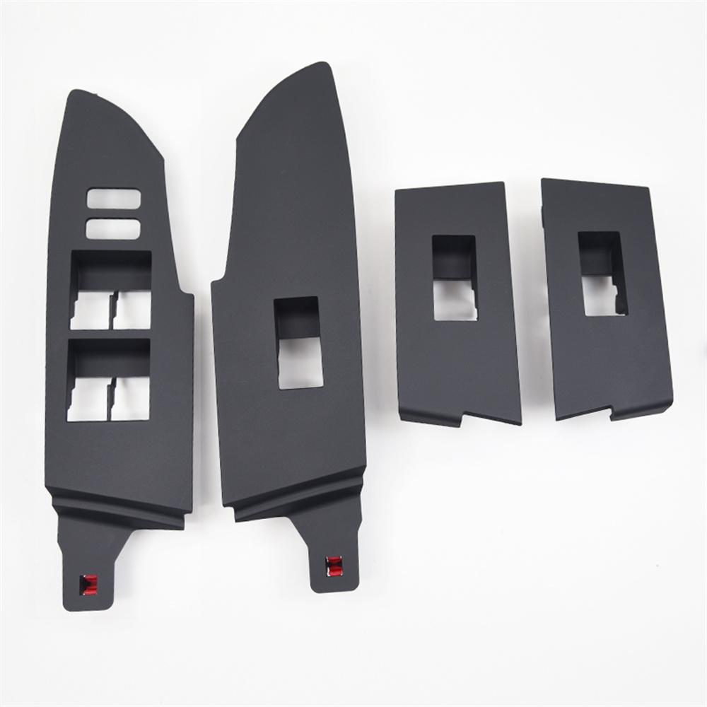 4Pcs/Set Car Window Switch Panel Cover Trim LHD Fit for Toyota Corolla 2014 -2018