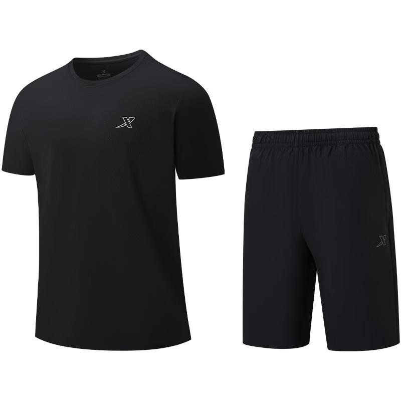 Xtep Men s Quick-Dry Summer Running & Training Set M