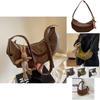 Chic Fashionable Commuter Underarm Bag For Women Stylish Vintage Casual Design