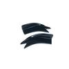 For BMW X2 F39 2018- Bright Black Rear Bumper Splitter Lip Protector 2PCS