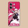 Mato Seihei No Slave Uzen Kyouka Phone Case for POCO F7 F6 F5 F4 F3 F2 Pro GT C75 C71 C65 C61 C40 Pro Ultra Printing Cover