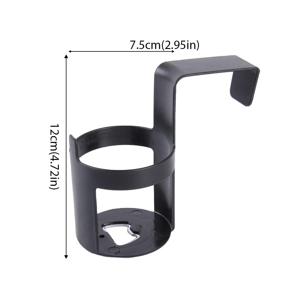 2PCS Car Drink Cup Holder Container Hook Multifunctional Hanging Window Door Mount Universal Water Bottle Cup Stand For Auto