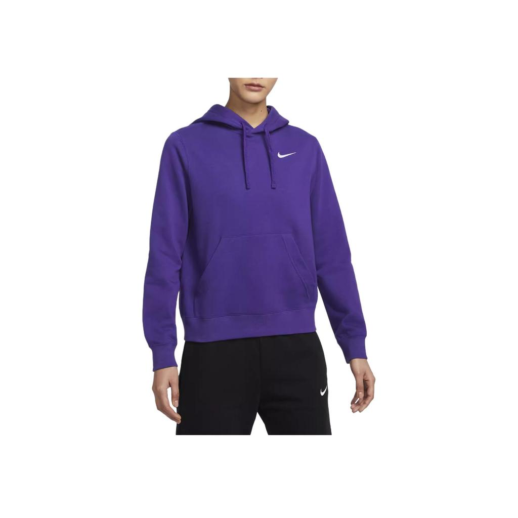 Nike Club Team Fashion Casual Versatile Hoodie Women hoodies Lavender IB8897-547