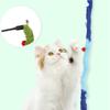 Lustiges Haustier-Katzenspielzeug, interaktives Haarball-Katzenspielzeug, Zauberstab, Spielzeug für Katzen, Raupe, Kätzchen, Spielspielzeug, Haustierzubehör