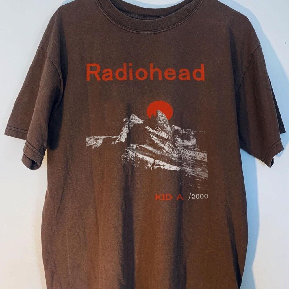 Radiohead группа темный шоколад Графическая футболка Репринт футболки AN47720 Унисекс футболка XXL