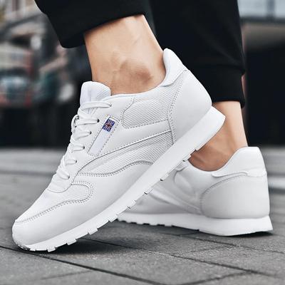 2024 Nuove Scarpe Sportive Antiscivolo con Suola in Gomma Resistente per Primavera e Autunno, Scarpe Casual in Pelle per Coppia Plus Scarpe da Uomo Taglia 47