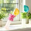 Universal Anti-Choke Straw Adapter for Kids - Portable, Spill-Proof Bottle Cap Conversion for Mineral Water