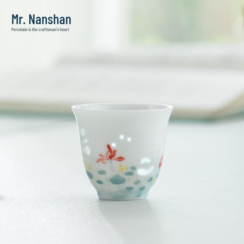 Nanshan Hand-painted Ceramic Kung Fu Tea Cup
